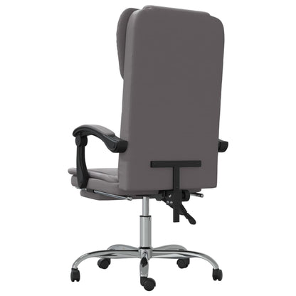 Silla De Oficina Reclinable Cuero Sintético
