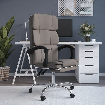 Silla De Oficina Reclinable De Tela
