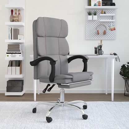 Silla De Oficina Reclinable De Tela