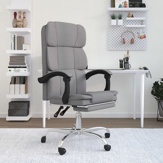 Silla De Oficina Reclinable De Tela