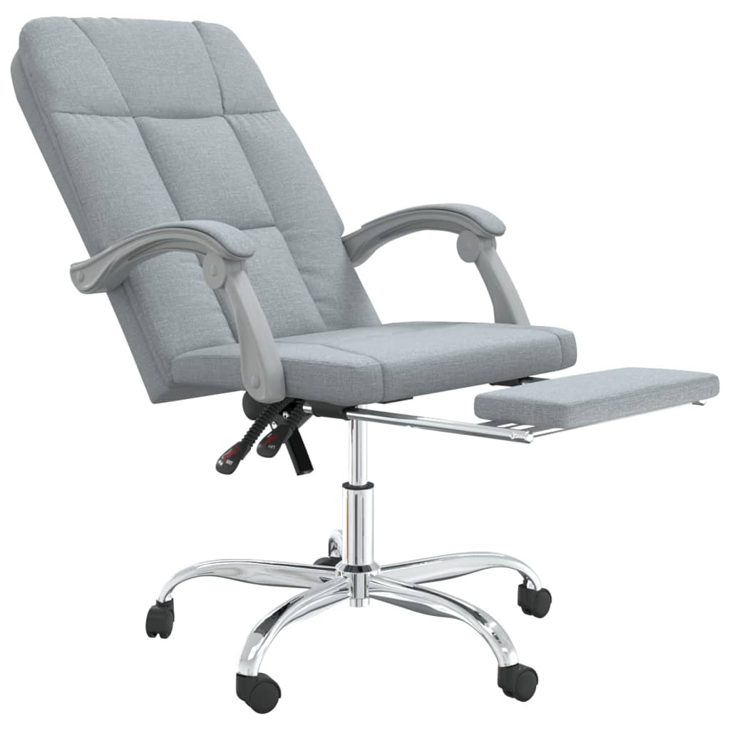 Silla De Oficina Reclinable De Tela