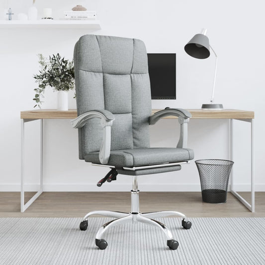 Silla De Oficina Reclinable De Tela
