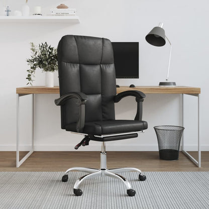 Silla De Oficina Reclinable Cuero Sintético