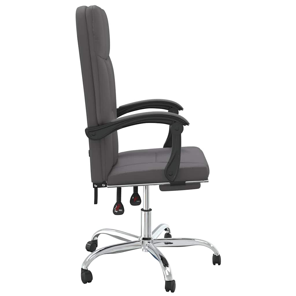 Silla De Oficina Reclinable Cuero Sintético