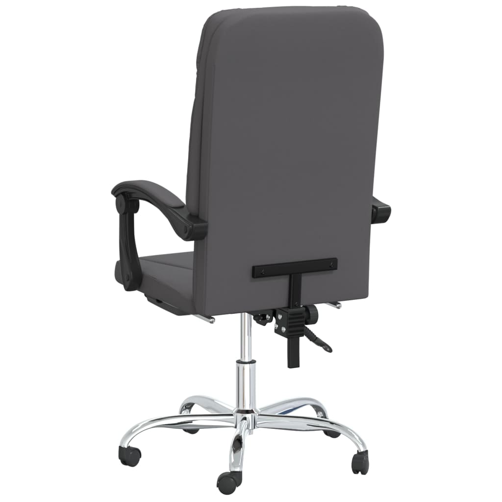 Silla De Oficina Reclinable Cuero Sintético