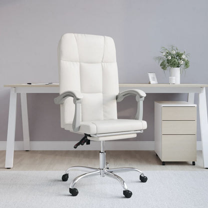 Silla De Oficina Reclinable Cuero Sintético