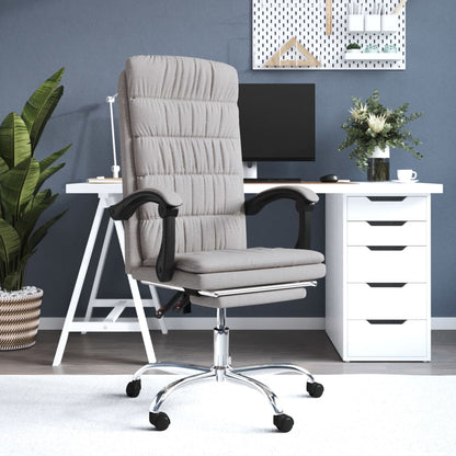 Silla De Oficina Reclinable De Tela