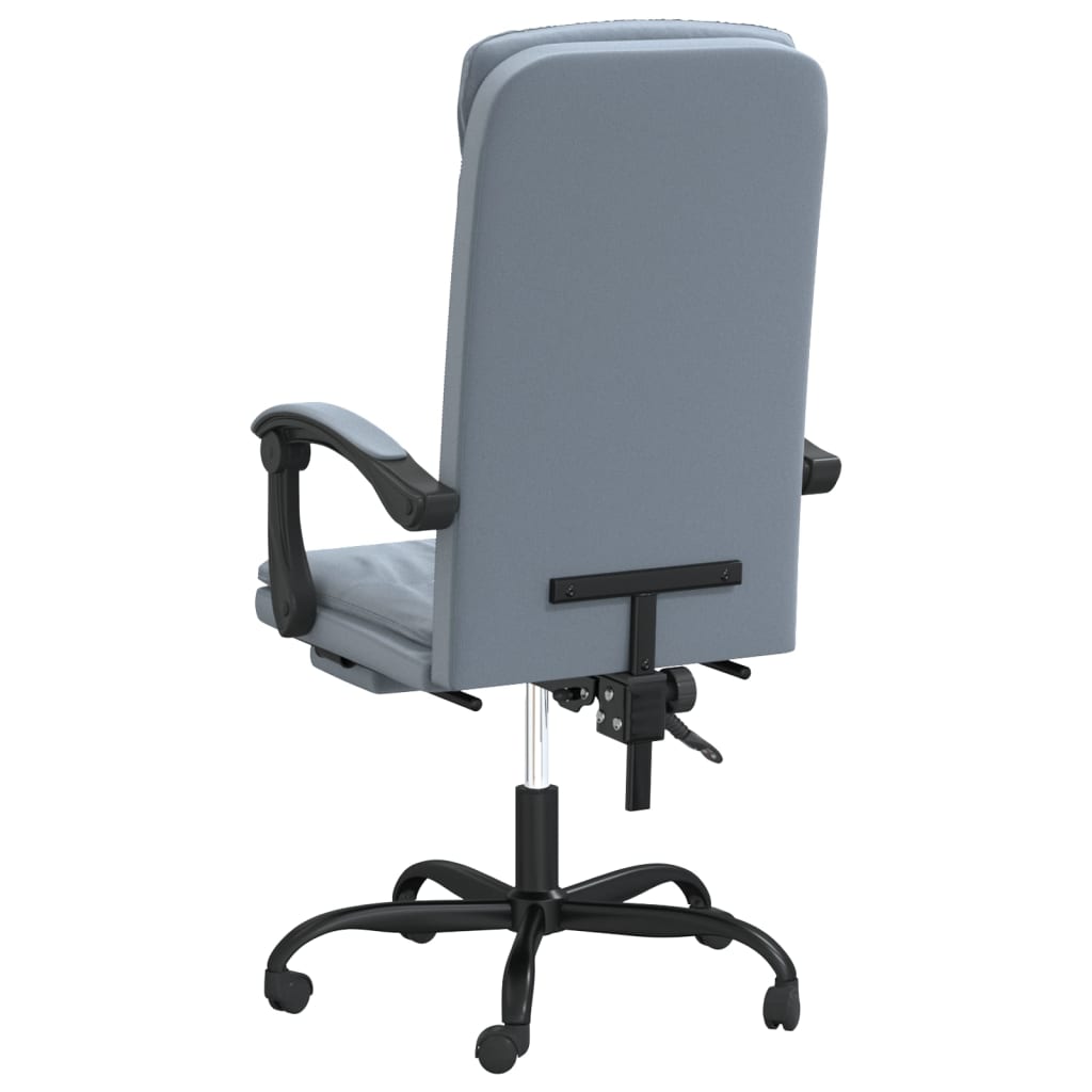 Silla De Oficina Reclinable De Terciopelo