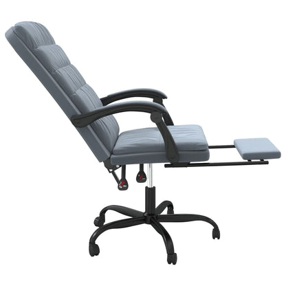 Silla De Oficina Reclinable De Terciopelo