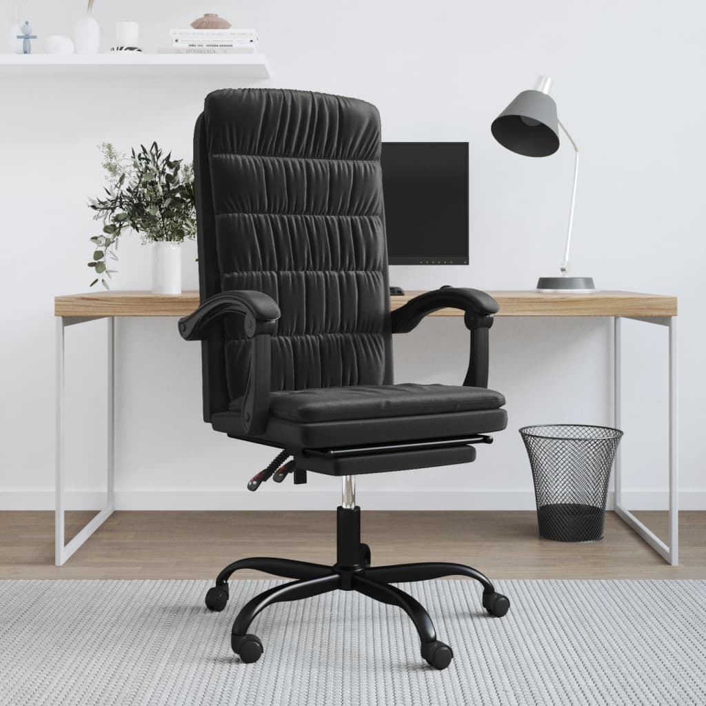 Silla De Oficina Reclinable De Terciopelo