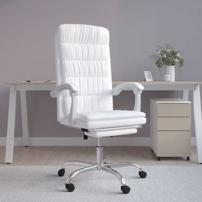 Silla De Oficina Reclinable Cuero Sintético
