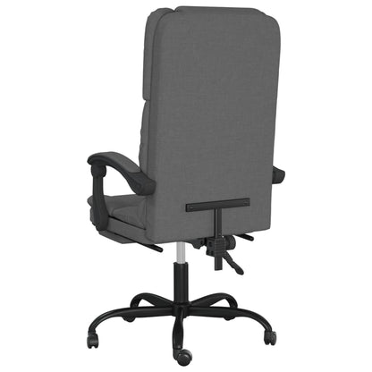 Silla De Oficina Reclinable Con Masaje De Tela