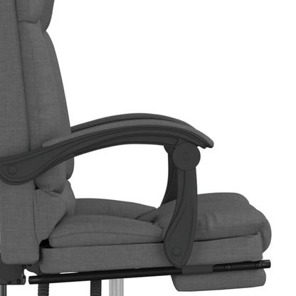 Silla De Oficina Reclinable Con Masaje De Tela