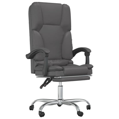 Silla De Oficina Reclinable Masaje Cuero Sintético