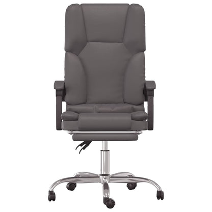 Silla De Oficina Reclinable Masaje Cuero Sintético