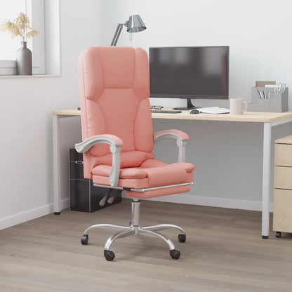 Silla De Oficina Reclinable Masaje Cuero Sintético