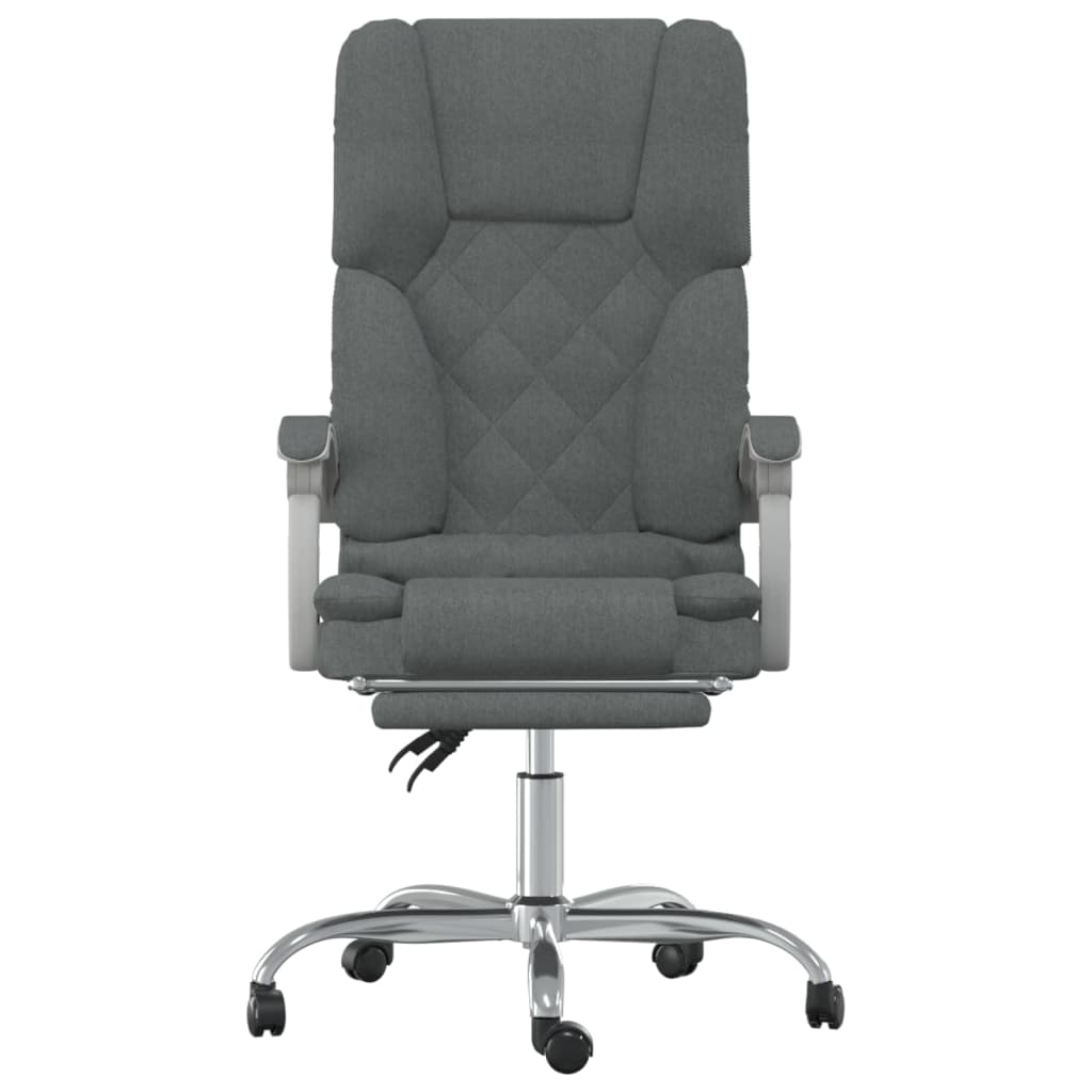 Silla De Oficina Reclinable Con Masaje De Tela