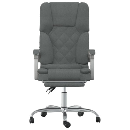 Silla De Oficina Reclinable Con Masaje De Tela