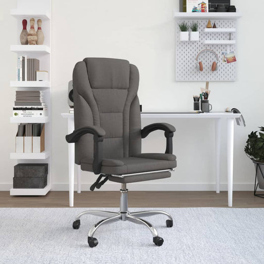 Silla De Oficina Reclinable De Tela