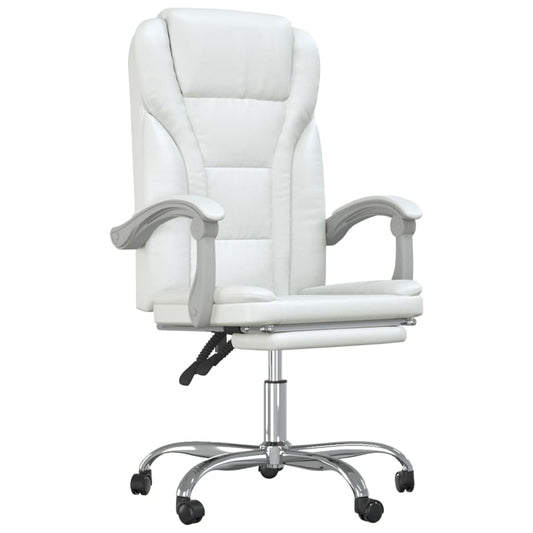 Silla De Oficina Reclinable Cuero Sintético