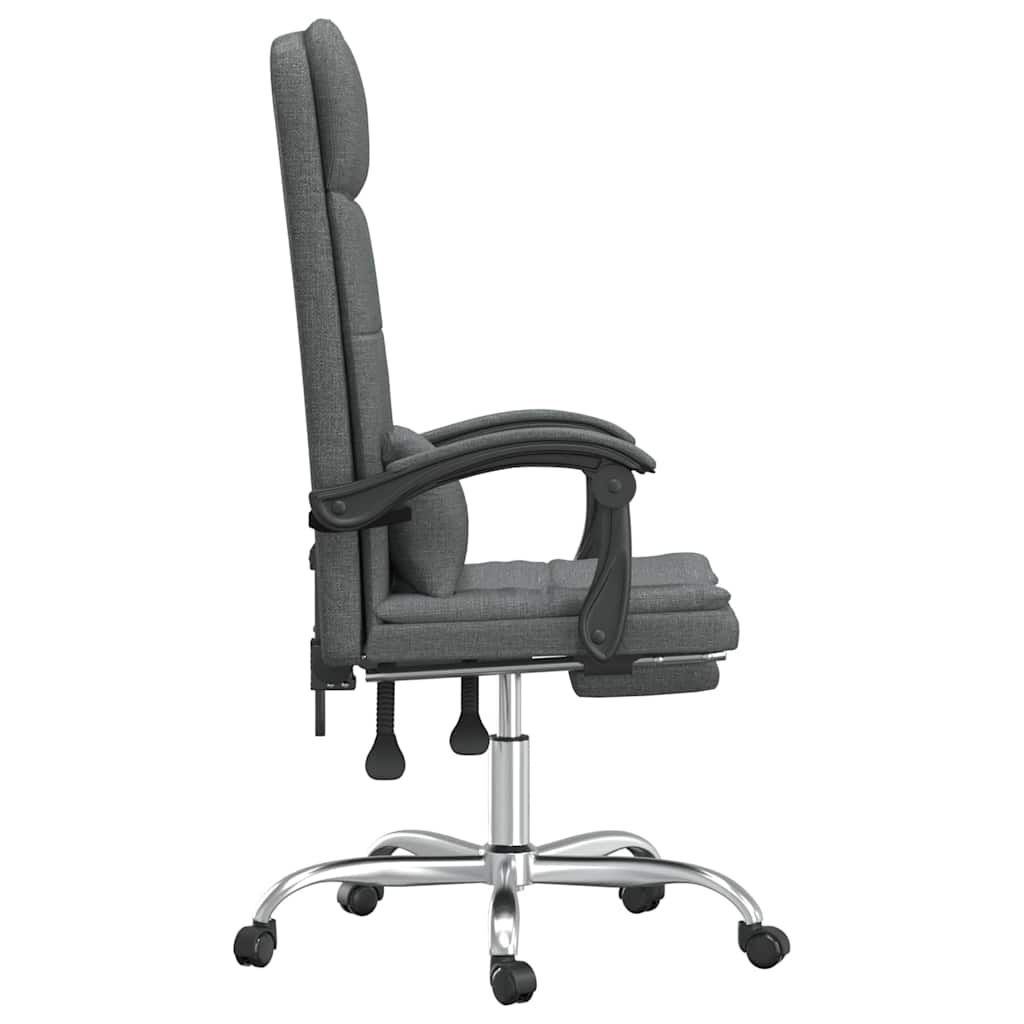 Silla De Oficina Reclinable Con Masaje De Tela