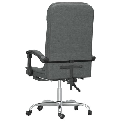 Silla De Oficina Reclinable Con Masaje De Tela