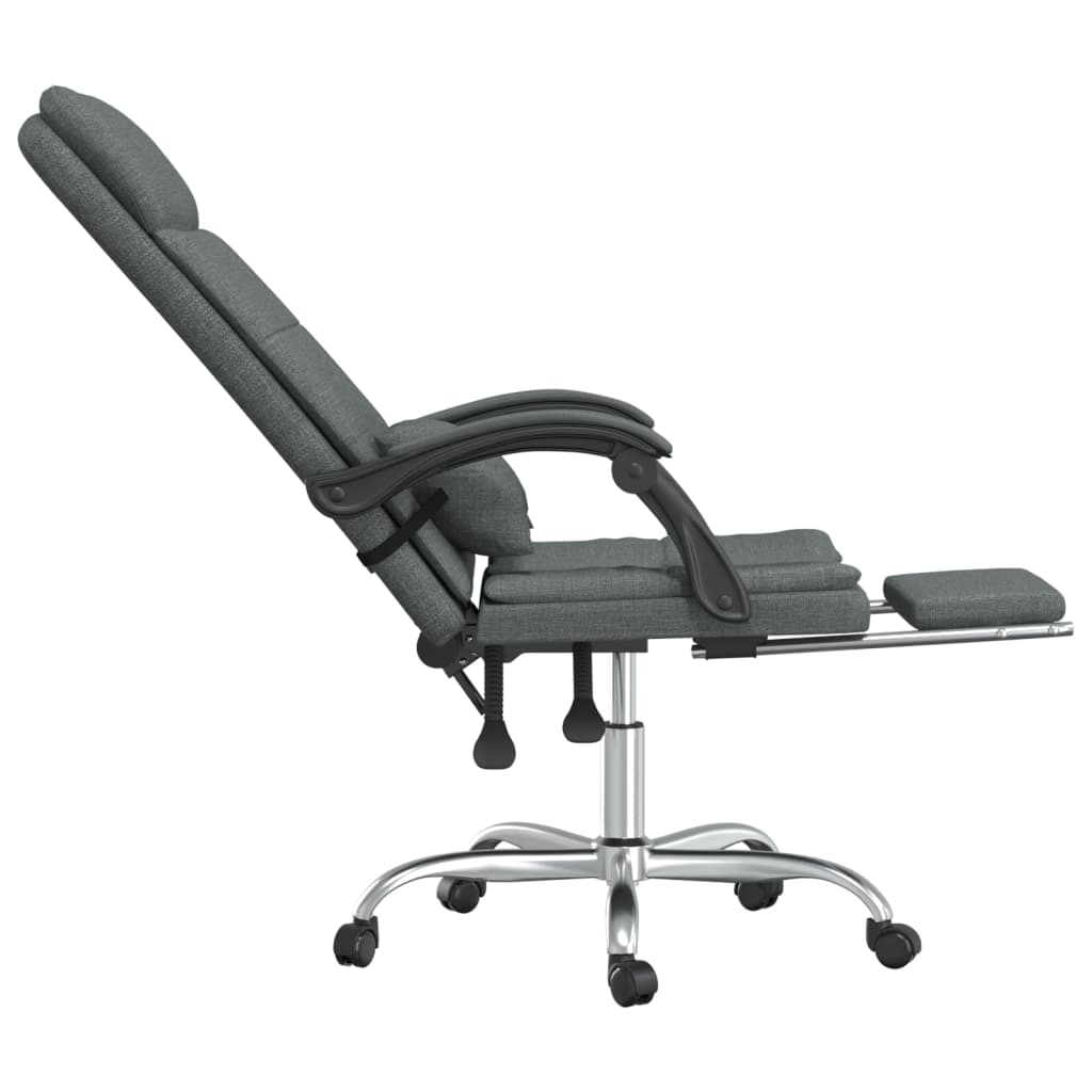 Silla De Oficina Reclinable Con Masaje De Tela