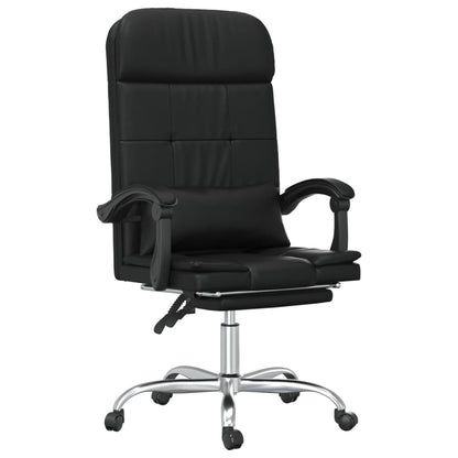Silla De Oficina Reclinable Masaje Cuero Sintético