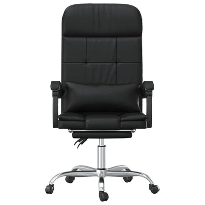 Silla De Oficina Reclinable Masaje Cuero Sintético