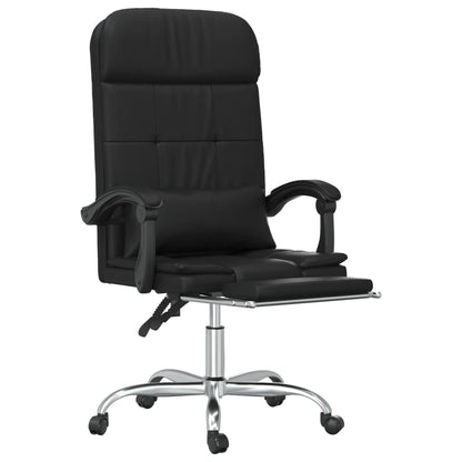 Silla De Oficina Reclinable Masaje Cuero Sintético