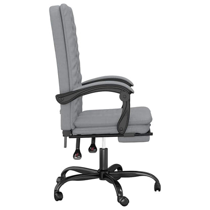 Silla De Oficina Reclinable De Tela