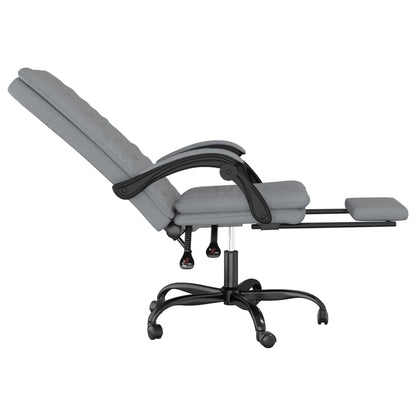 Silla De Oficina Reclinable De Tela