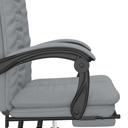 Silla De Oficina Reclinable De Tela