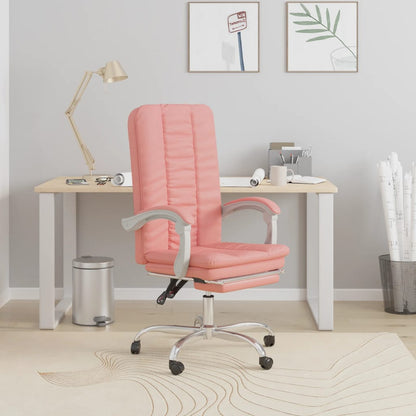 Silla De Oficina Reclinable Cuero Sintético