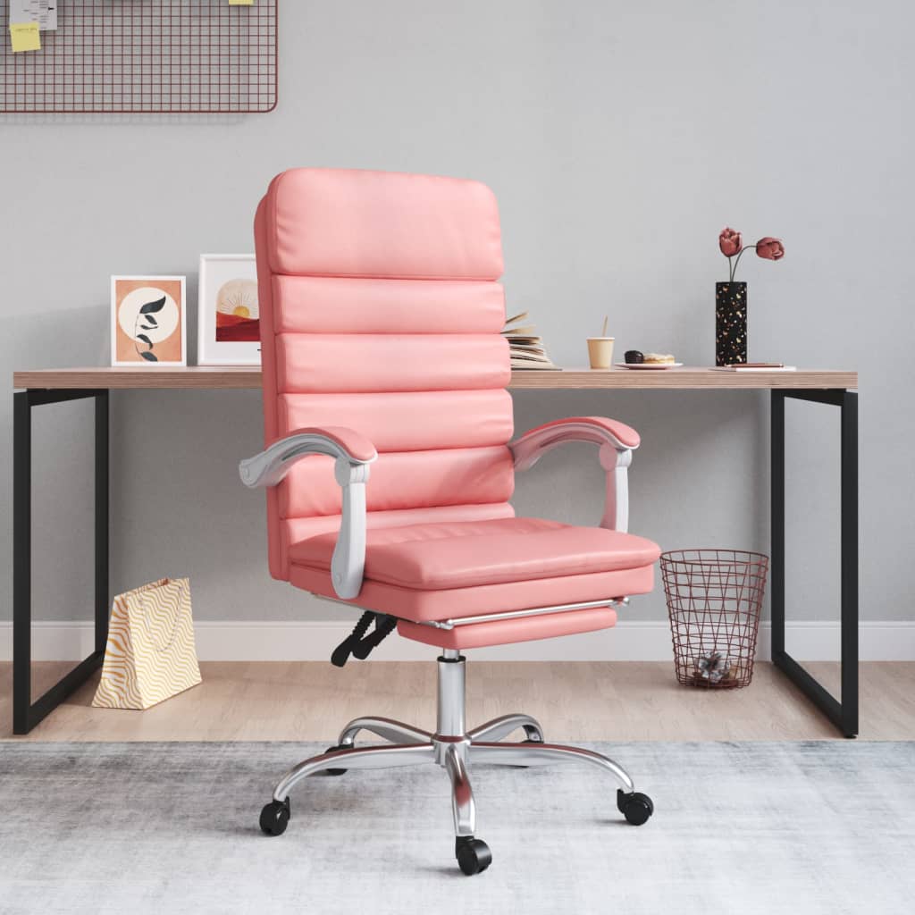 Silla De Oficina Reclinable Masaje Cuero Sintético