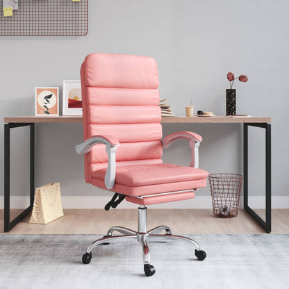 Silla De Oficina Reclinable Masaje Cuero Sintético