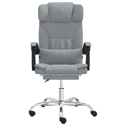 Silla De Oficina Reclinable Con Masaje De Tela