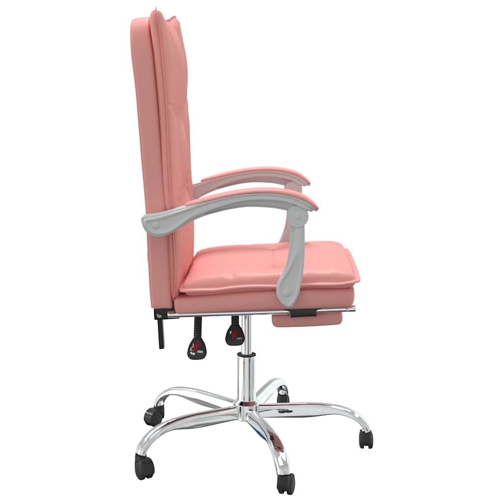 Silla De Oficina Reclinable Cuero Sintético