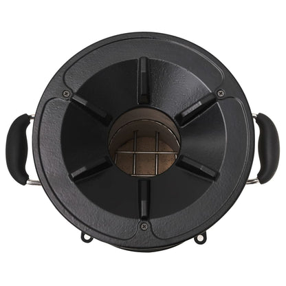Cocina Leña Camping Acero Inoxidable Plateado 45,5X33X25,5 Cm