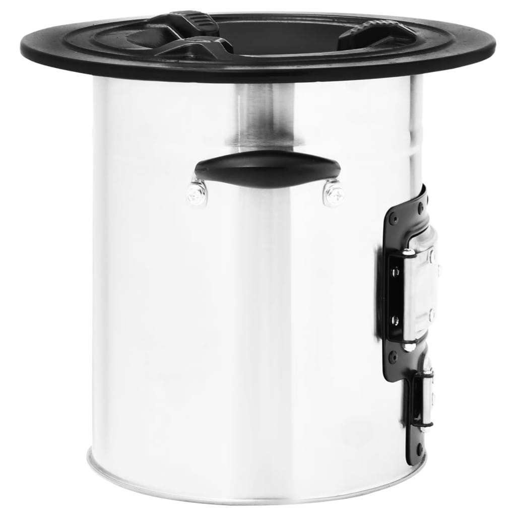 Cocina Leña Camping Acero Inoxidable 51,5X35X30,5 Cm