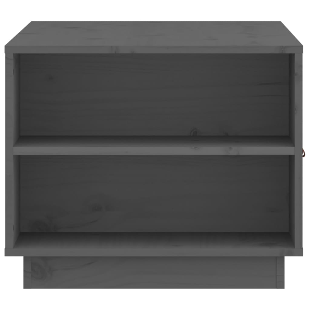 Mesa De Centro De Madera Maciza De Pino 100X50X41 Cm