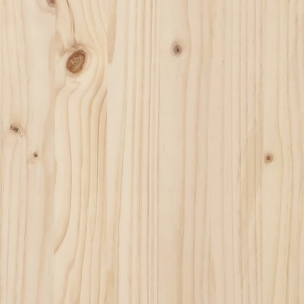 Taburetes Altos 2 Uds Madera Maciza De Pino 40X41,5X112 Cm