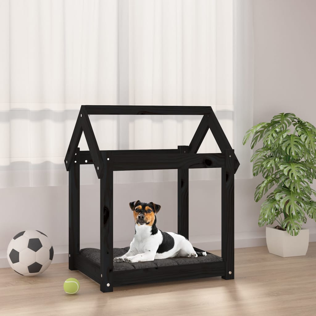 Cama Para Perros Madera Maciza De Pino