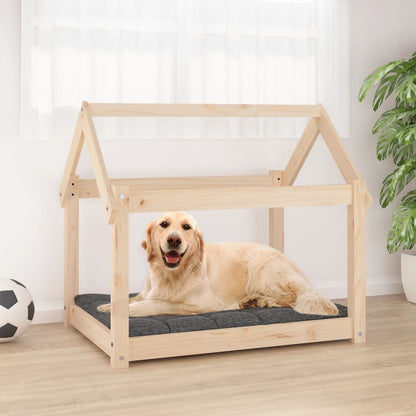 Cama Para Perros Madera Maciza De Pino