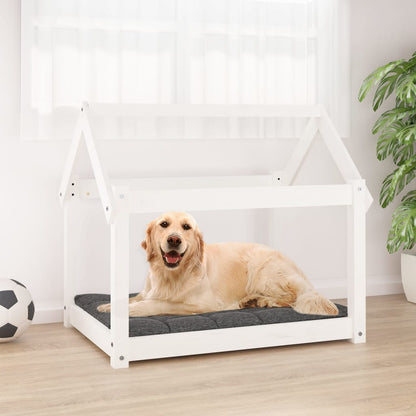 Cama Para Perros Madera Maciza De Pino