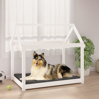 Cama Para Perros Madera Maciza De Pino
