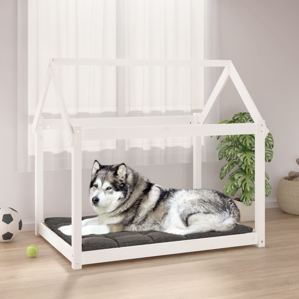 Cama Para Perros Madera Maciza De Pino