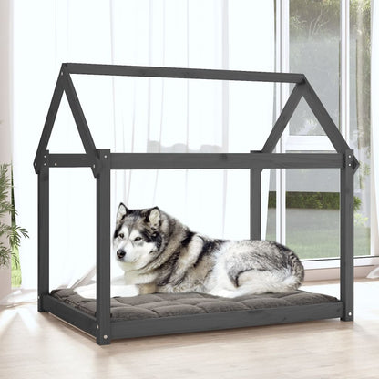 Cama Para Perros Madera Maciza De Pino
