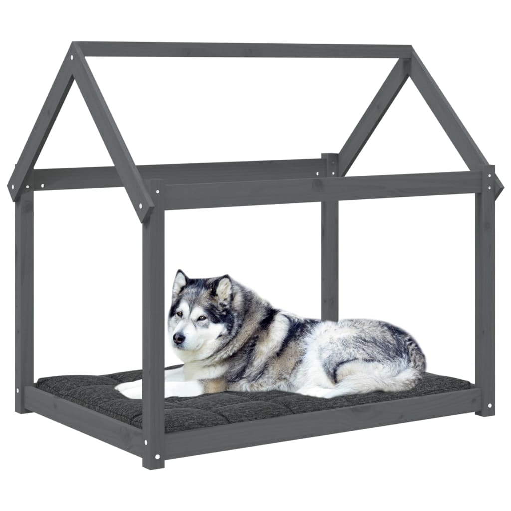 Cama Para Perros Madera Maciza De Pino