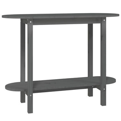 Mesa Consola De Madera Maciza De Pino 110X40X80 Cm